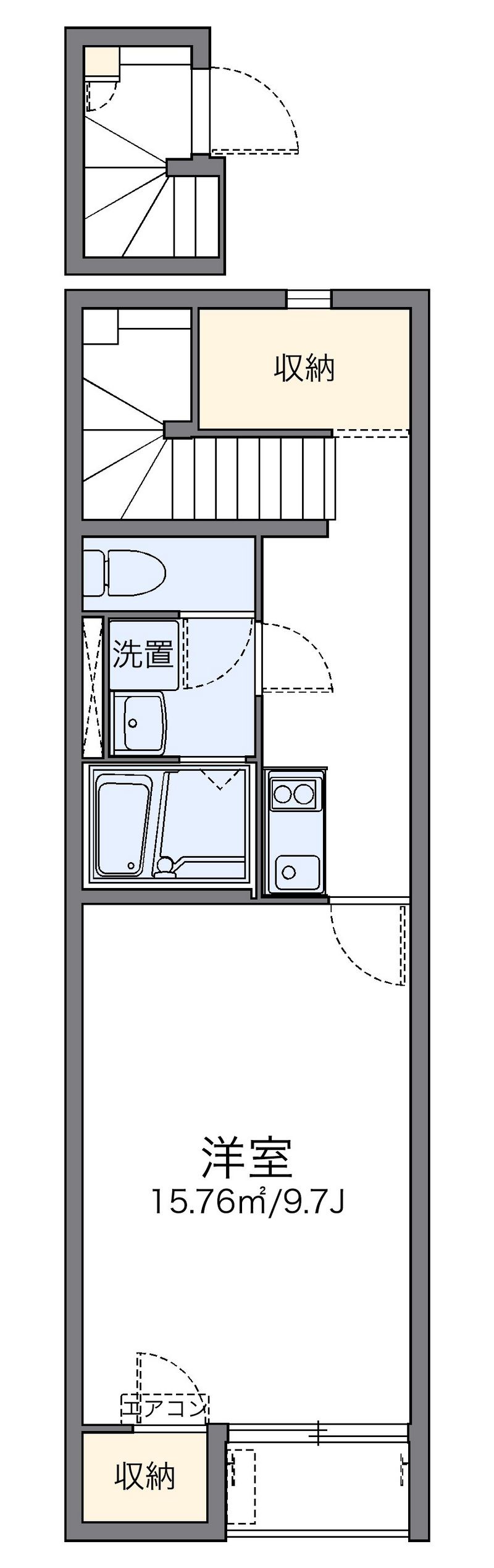 レオネクストポラリス 間取図