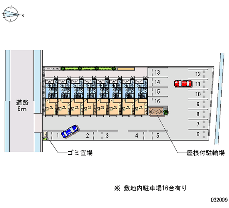 32009月租停車場