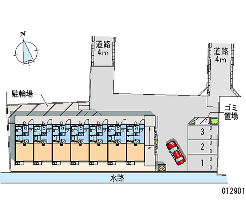 レオパレスＬｕｃｉｕｓ 月極駐車場