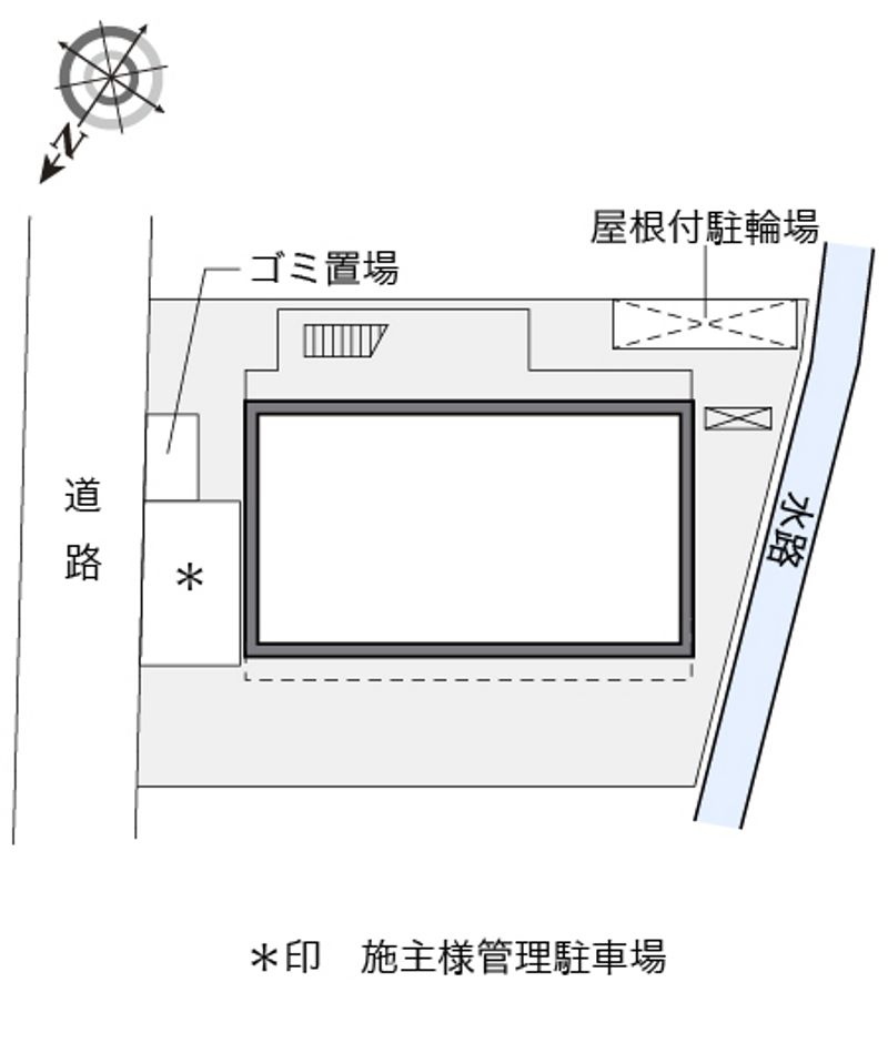 レオパレスＫＴⅡ 配置図