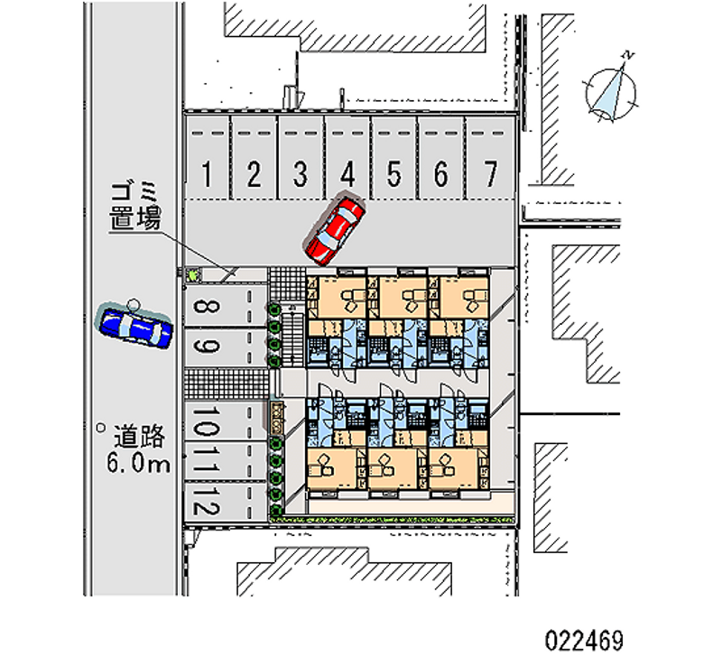 レオパレスエスペランサ 月極駐車場