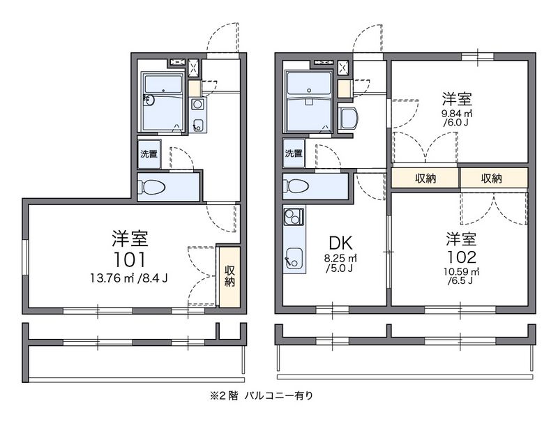 レオパレスＢｕｎｇａ　ｒａｙａ　Ｄｕａ 間取図