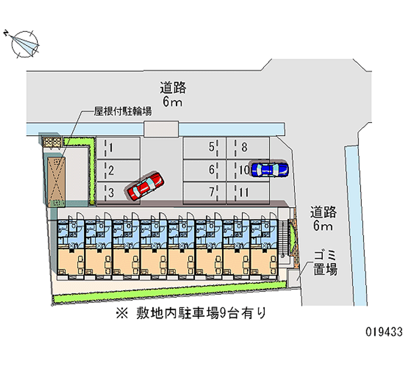 19433 Monthly parking lot