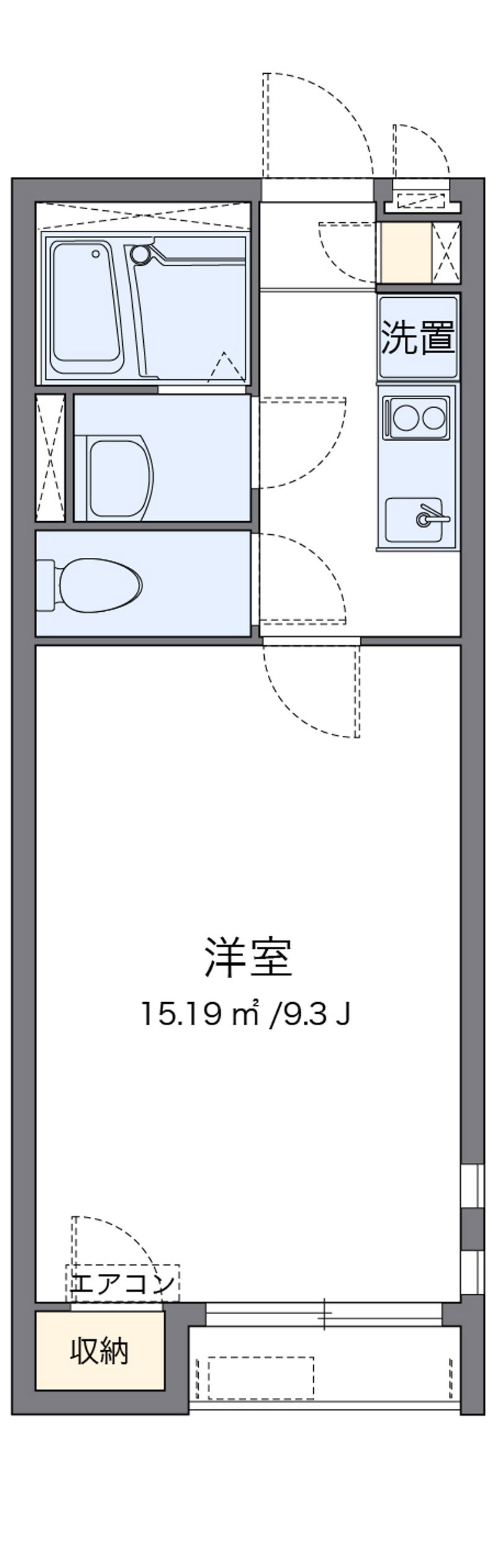 クレイノ光彩ＳＯＵＴＨ 間取図