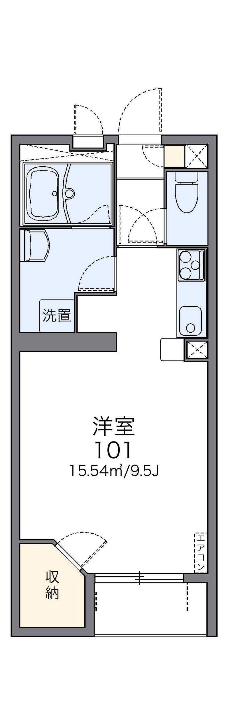 レオネクストレイクチャー 間取図