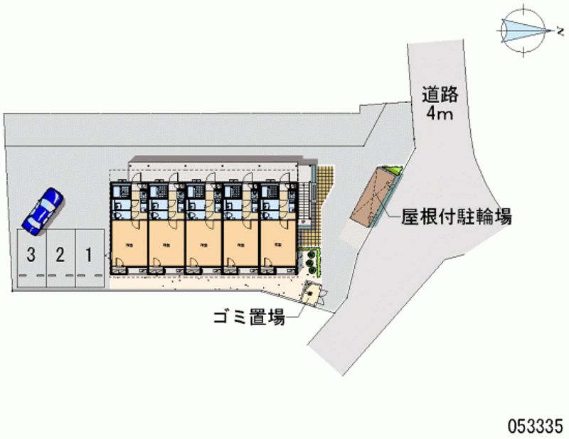 レオネクストホワイトクローバー 区画図