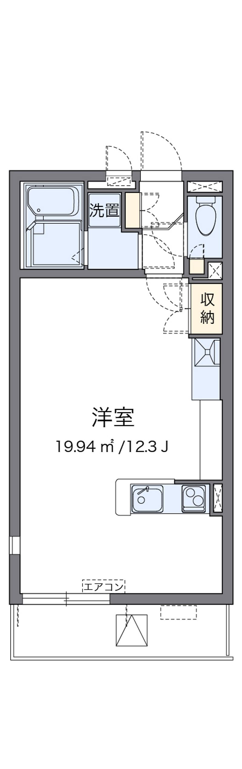 ミランダコスタ　Ⅴ 間取図