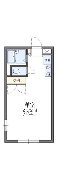 レオパレス半田 間取り図