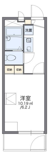 レオパレスカルチェ 間取図