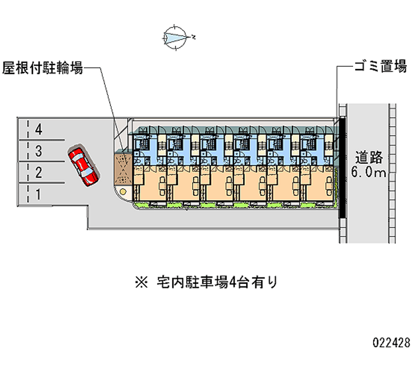 22428 Monthly parking lot