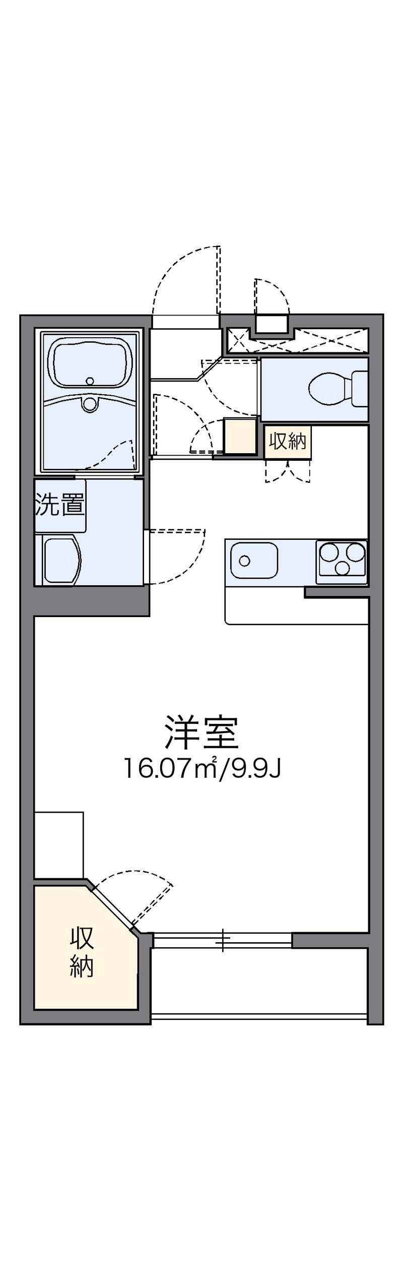 レオパレスＳＯＲＡ 間取図