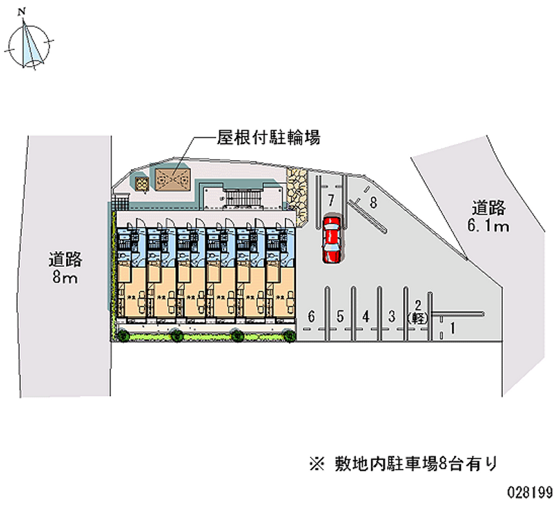 28199月租停車場