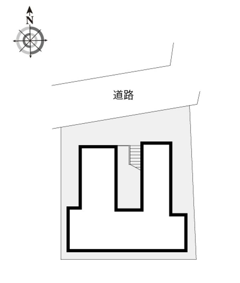 レオパレス蓮沼第１ 配置図