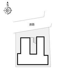 レオパレス蓮沼第１ 配置図