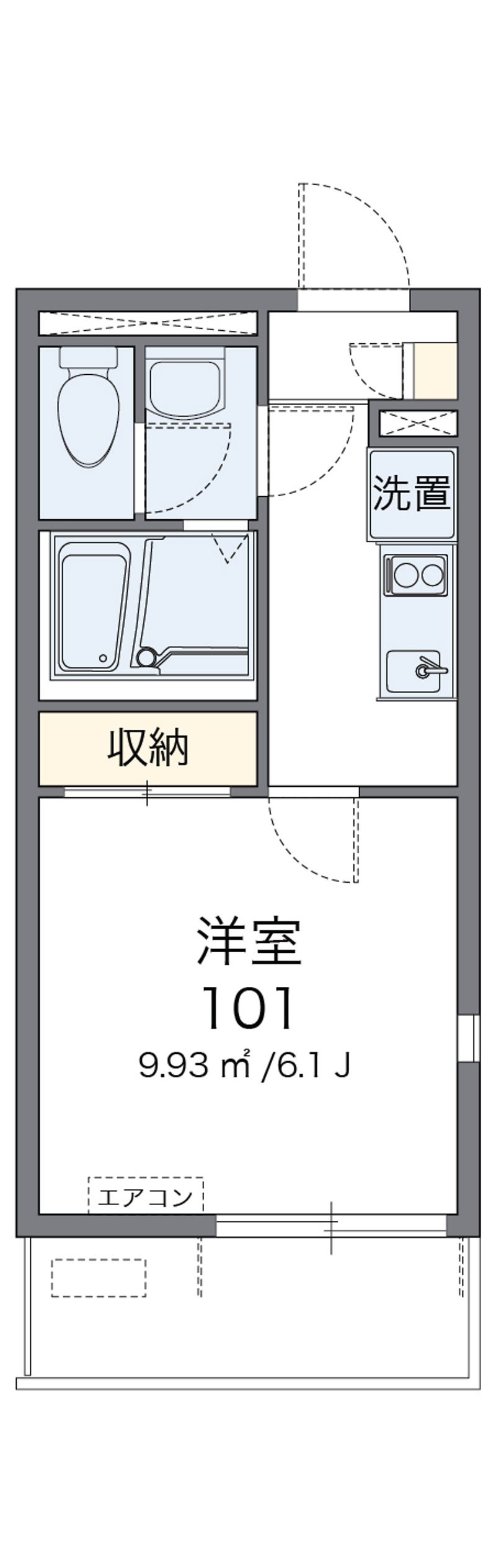 レオネクスト宇佐町 間取図