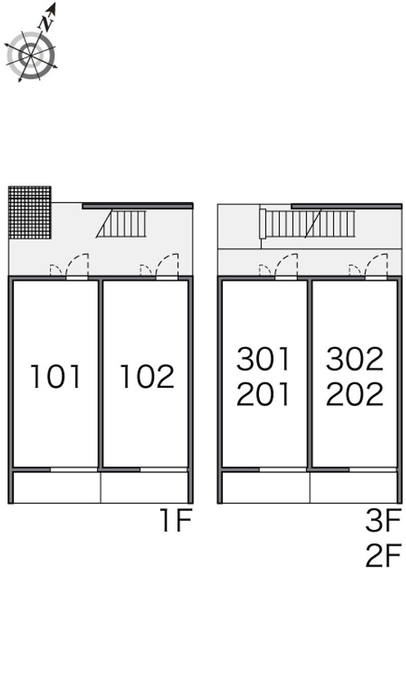 レオネクストエルビエント 間取配置図