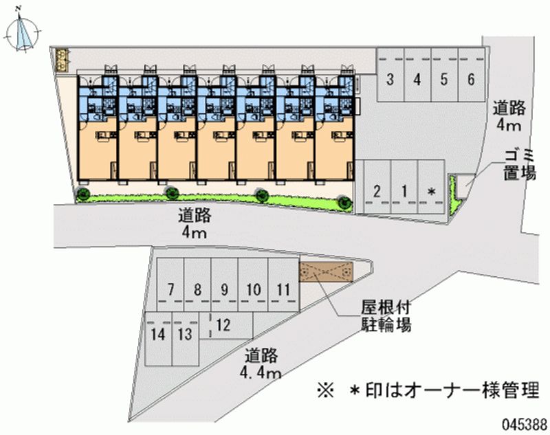 45388月租停車場