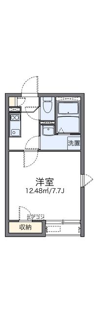 レオネクストパジェント博多 間取り図