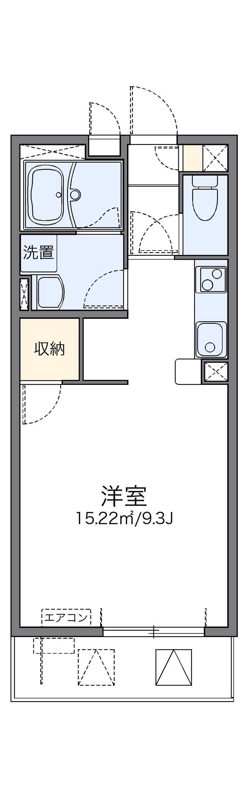 レオネクストコンフォート永楽 間取図