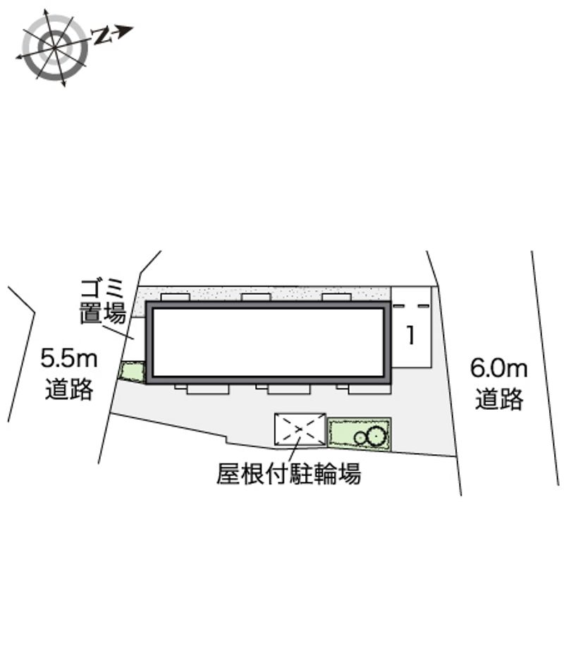 レオネクストパイナス塩上 配置図