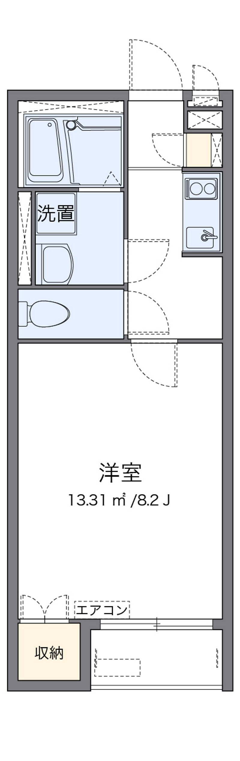 ミランダレジデンス 間取図