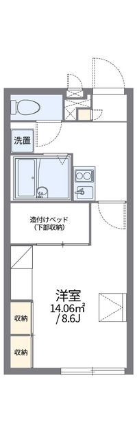 レオパレスＬｉｎｄｅｎ 間取り図