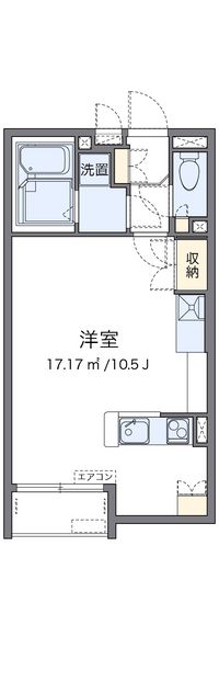 レオネクスト幕張ザ　ファースト 間取り図