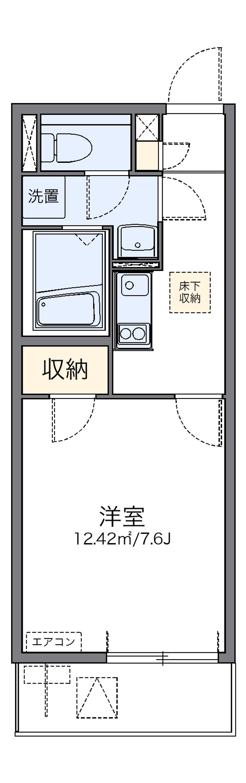 レオネクストベンチマーク祇園 間取図
