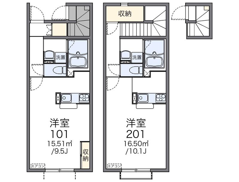 レオネクスト菜畑 間取図
