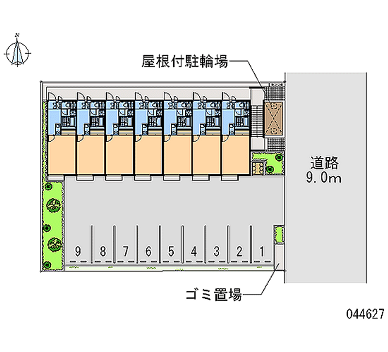 44627 Monthly parking lot