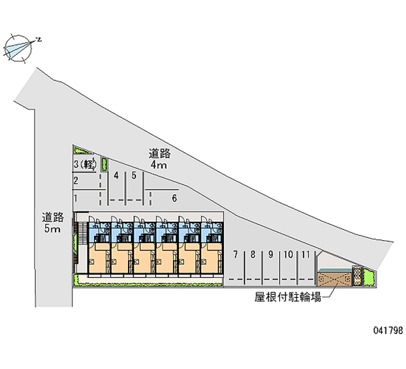 レオパレスプロヴァンス日永 月極駐車場