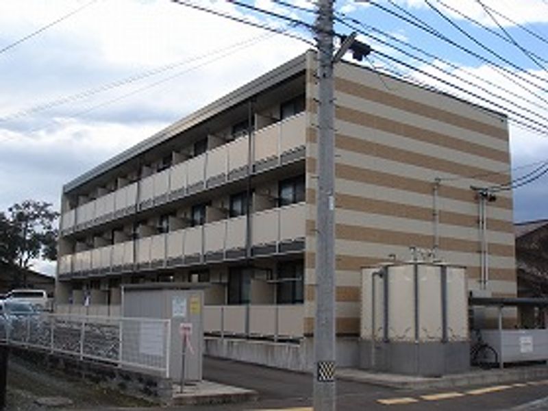 レオパレスグランディⅡ エントランス