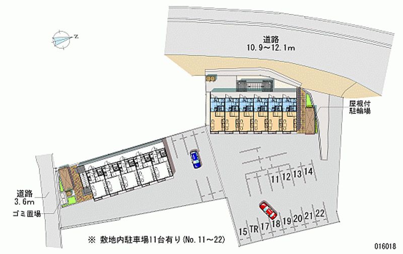 レオパレスＣｏｍｏｄｏⅡ 月極駐車場