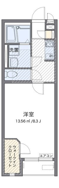 ミランダ桜荘 間取り図