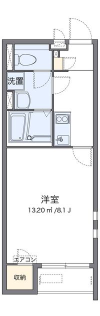 クレイノグレースハイムⅤ 間取り図