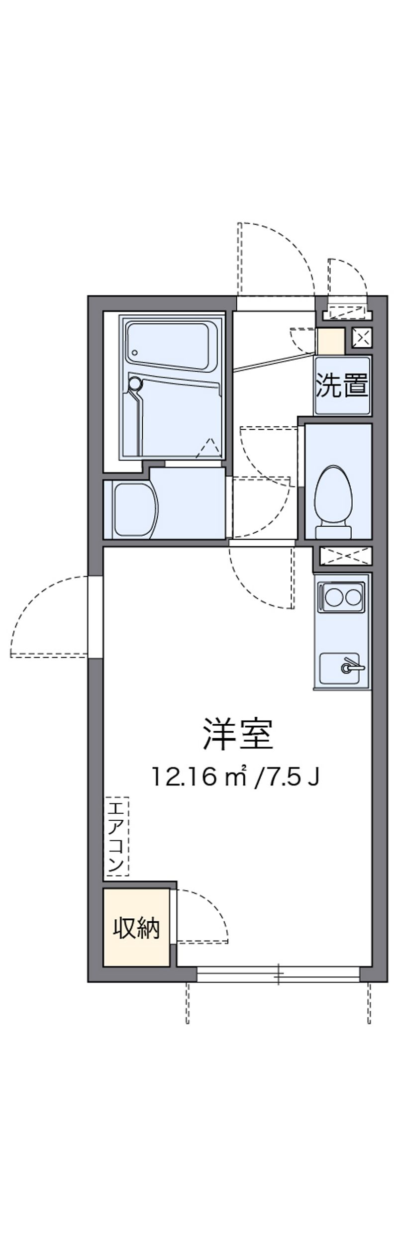 CLEINO La Mer M's Floor plan