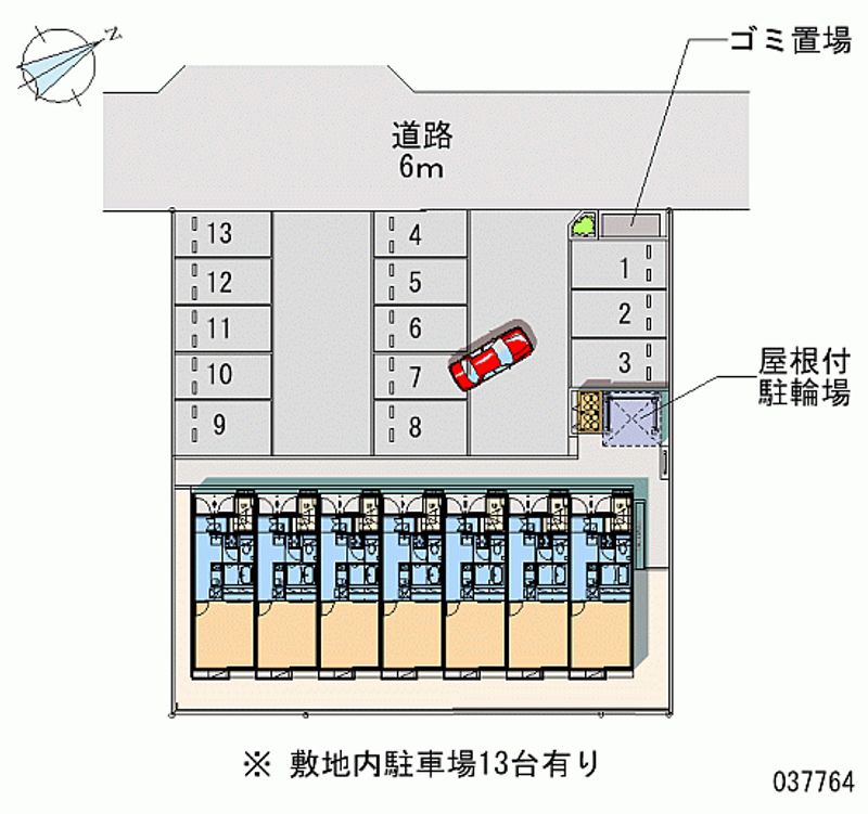 レオパレストワエ　モア 月極駐車場