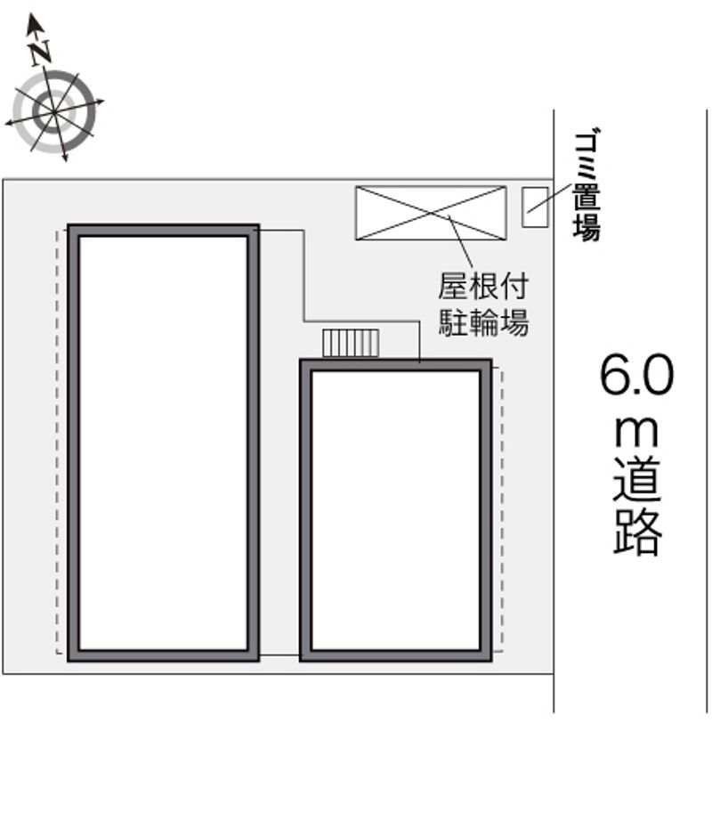 レオパレスイースト 配置図
