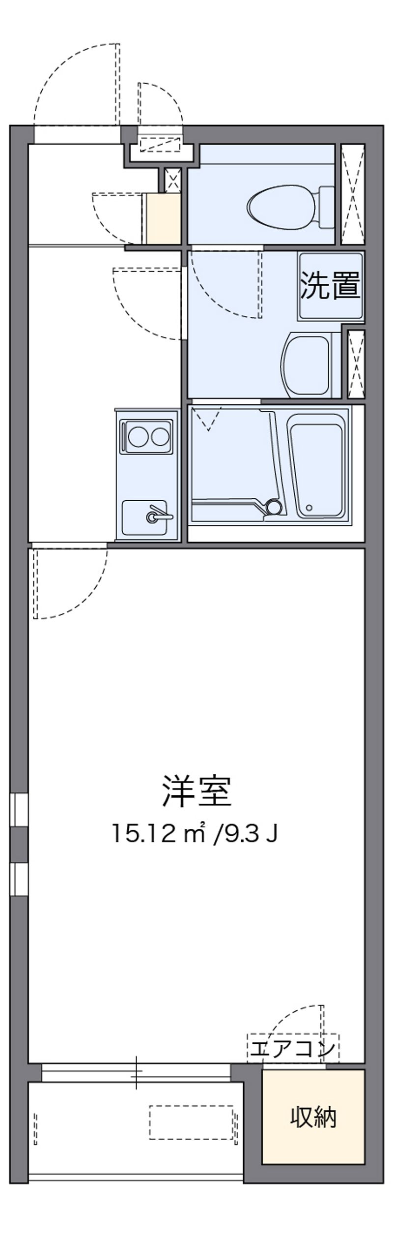 クレイノレジデンス木下 間取図