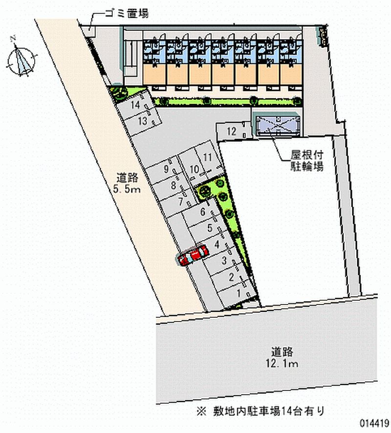 14419月租停車場