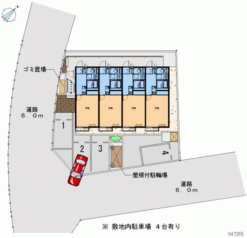 レオネクスト楓 月極駐車場