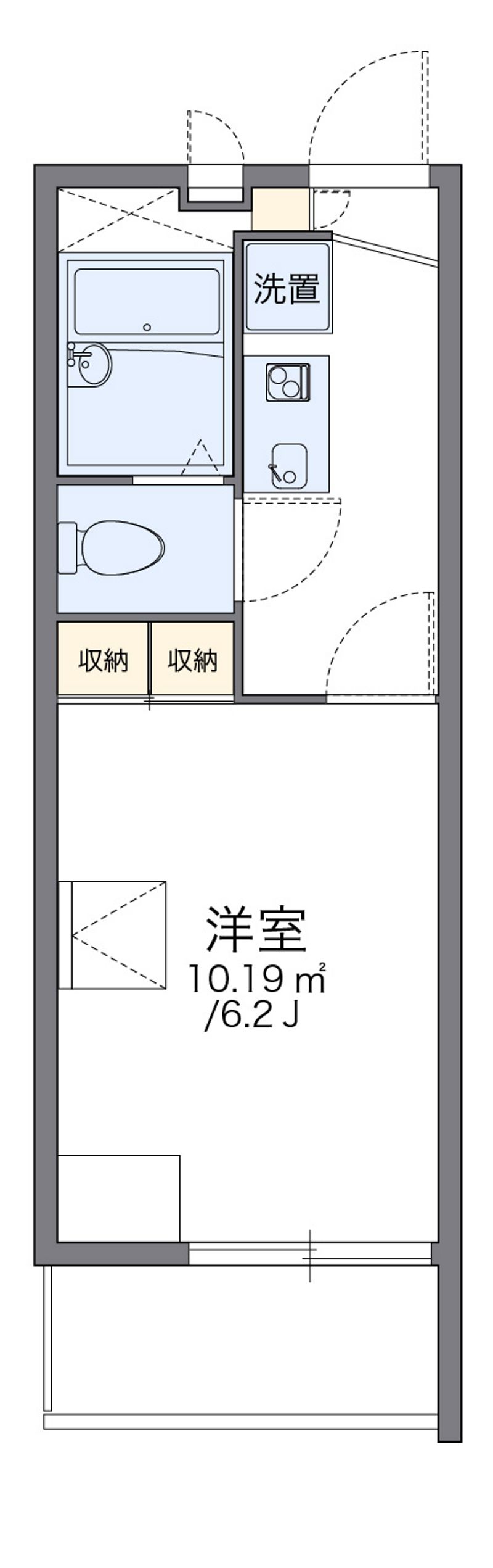 レオパレスＤＡＩＳＥＮ 間取図
