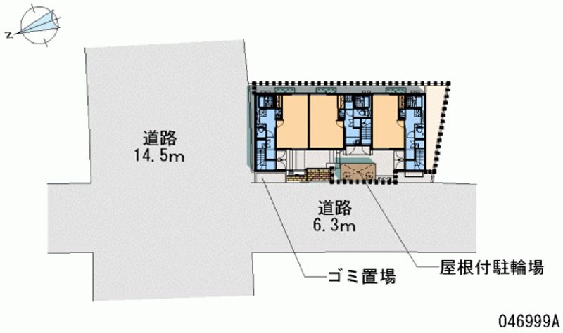 レオネクストピュアよびつぎⅡ 区画図