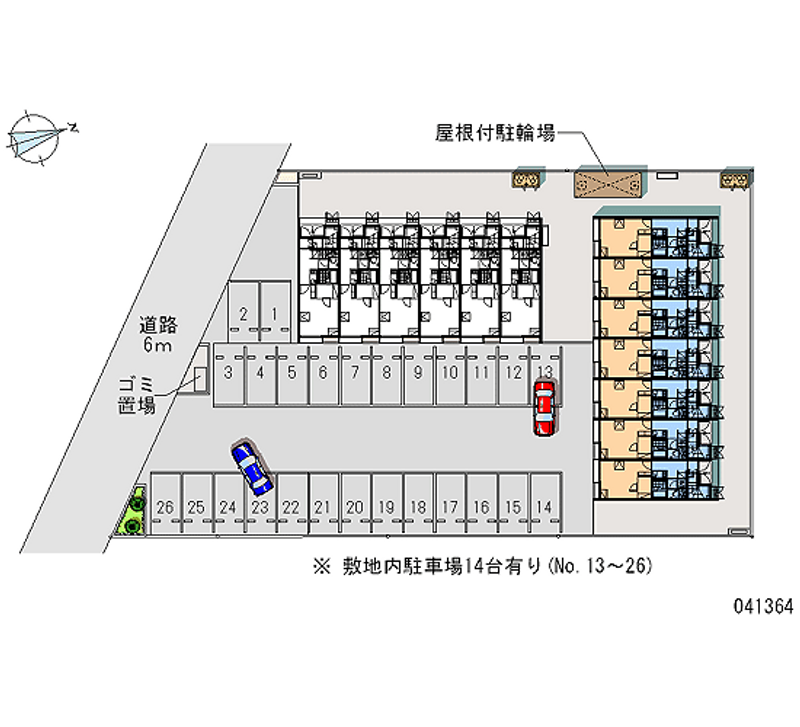 41364 Monthly parking lot