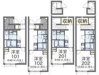 クレイノＥＶＥＲ西落合 間取図