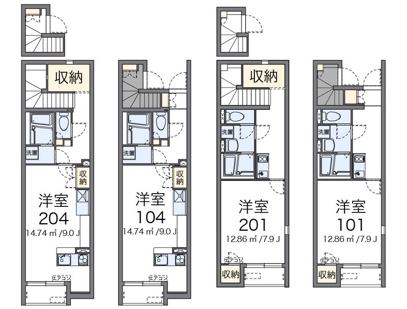 レオネクスト美浜 間取図
