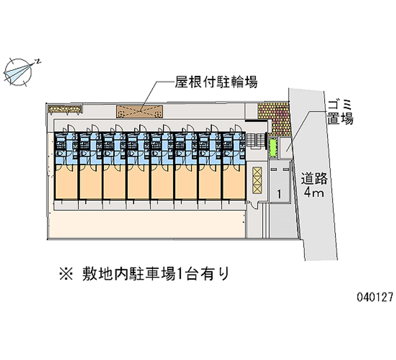 レオパレスエスペランサ 区画図