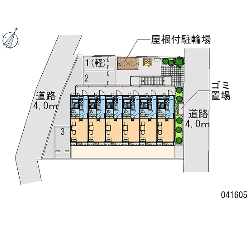 41605 Monthly parking lot