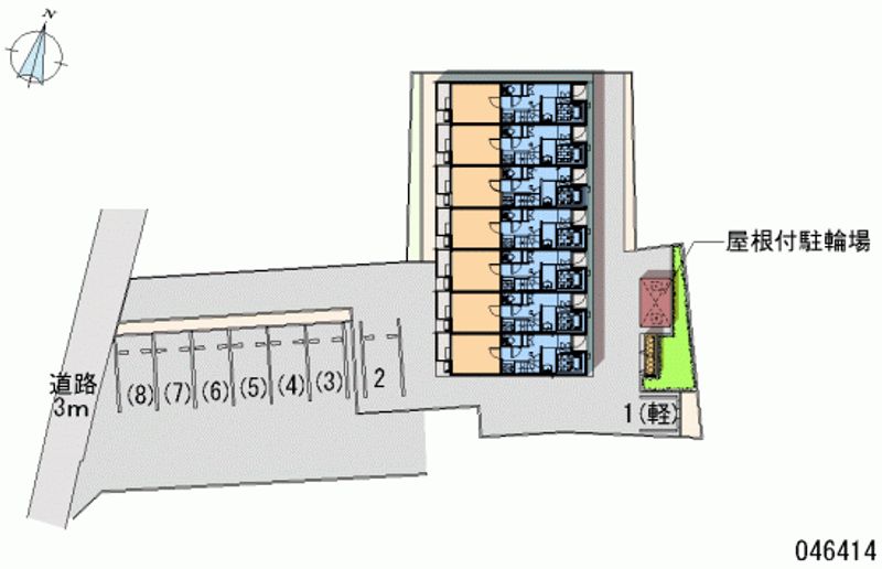 46414 Monthly parking lot