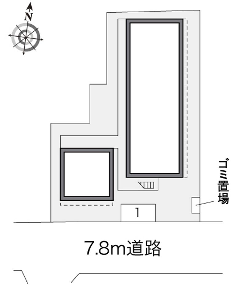 レオパレスプリマベーラ 配置図